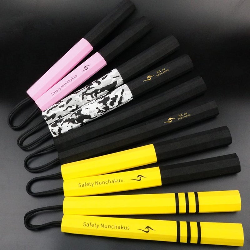 Marcolo Nunchucks Upgraded Safe Foam Practice Nunchucks for Kids and Adults, Safe and Durable Nunchucks for Beginners and Professionals - Image 5